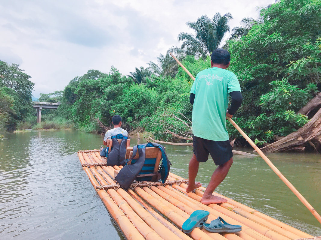 khao sok bumboo rafting
